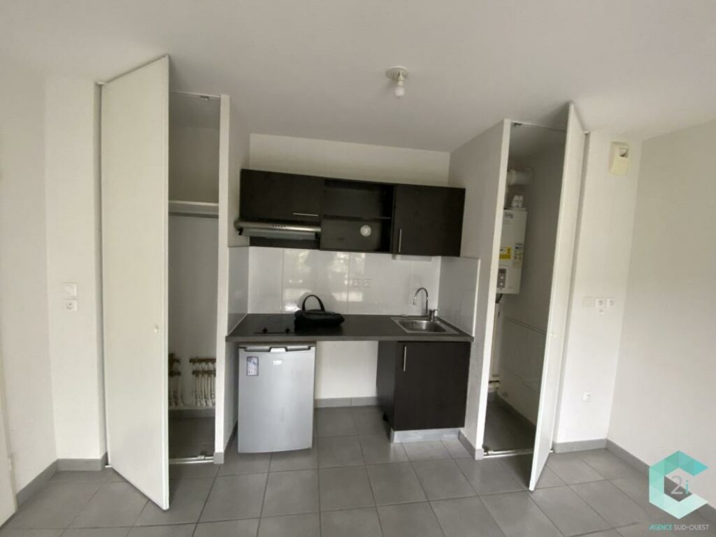 Appartement T2 de 40m2 – vendu libre sur Tournefeuille