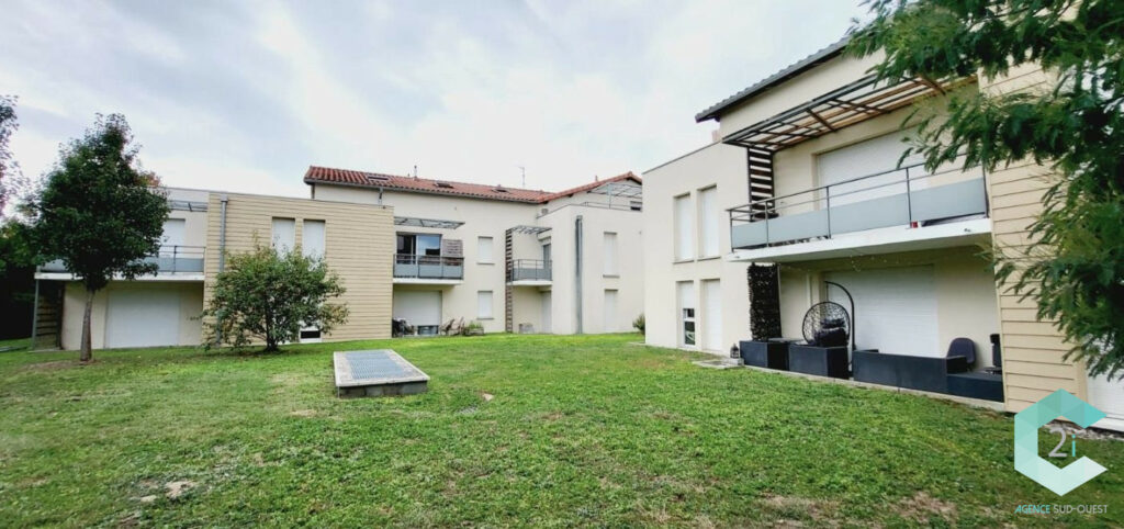 Appartement T2 de 40m2 – vendu libre sur Tournefeuille