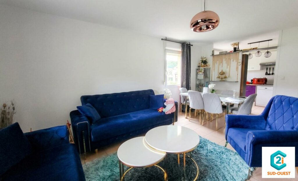 BEL APPARTEMENT T3 VENDU LOUÉ SAVERDUN