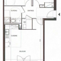 Appartement T3 – Saint-alban – 60m2