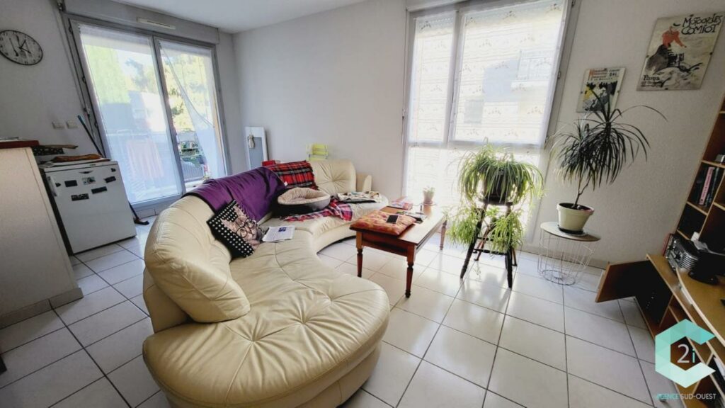 Gardouch – T3 de 63m2 avec stationnement, idéal investisseur