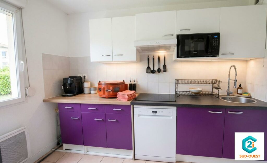 BEL APPARTEMENT T3 VENDU LOUÉ SAVERDUN