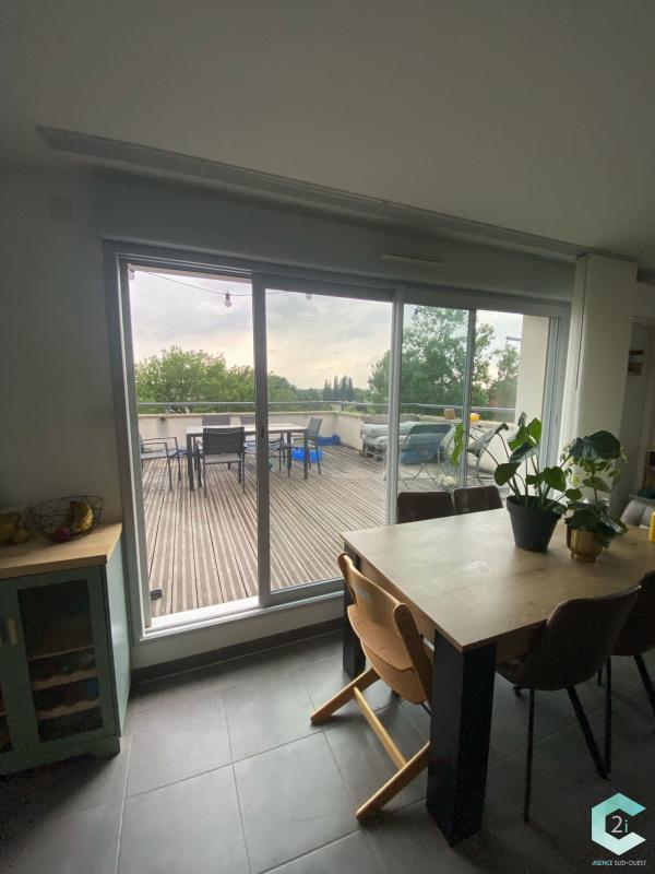 T4 loué – dernier étage avec grande terrasse – COLOMIERS