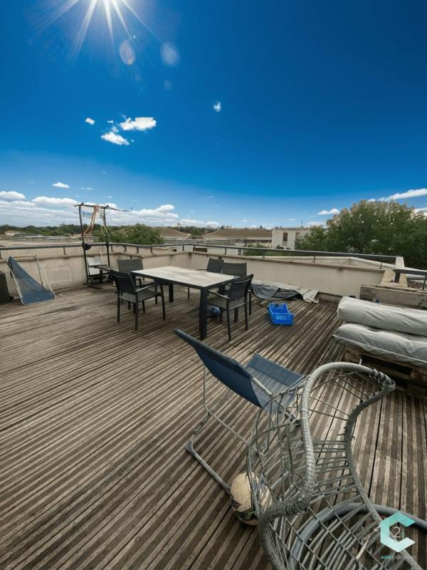 T4 loué – dernier étage avec grande terrasse – COLOMIERS