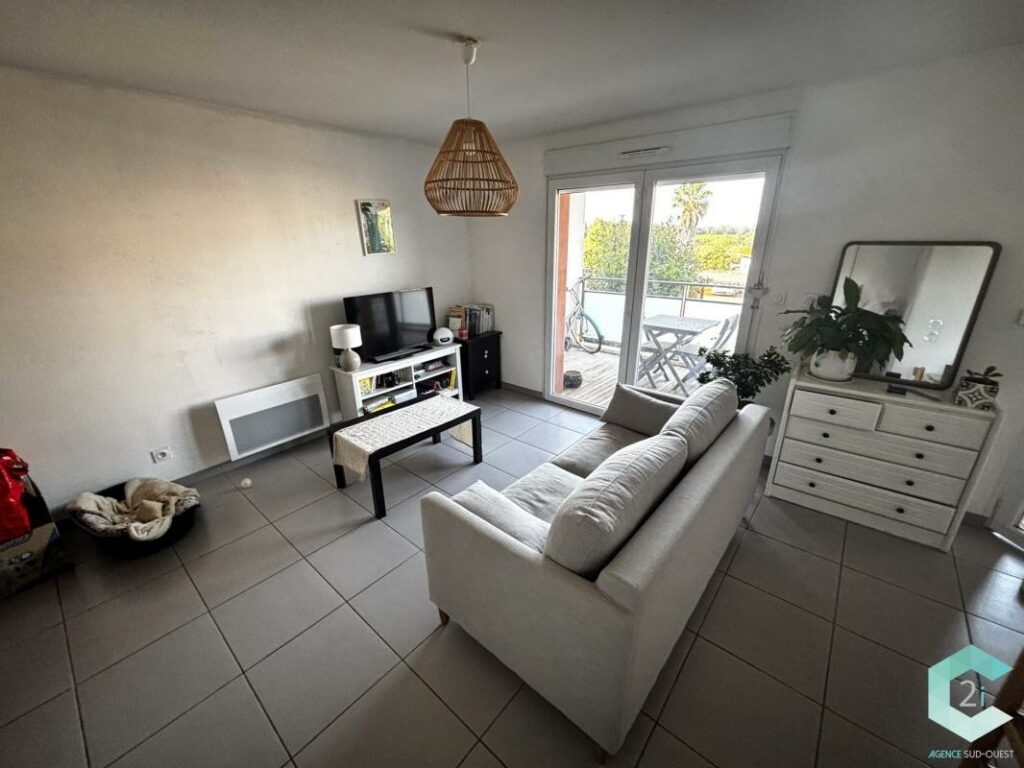 Vente – Studio 30 m² à Saleilles – Vendu Loué – Idéal