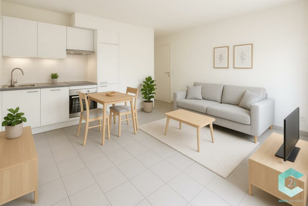 Saint-Alban proche Aucamville – Appartement T3 de 61m2