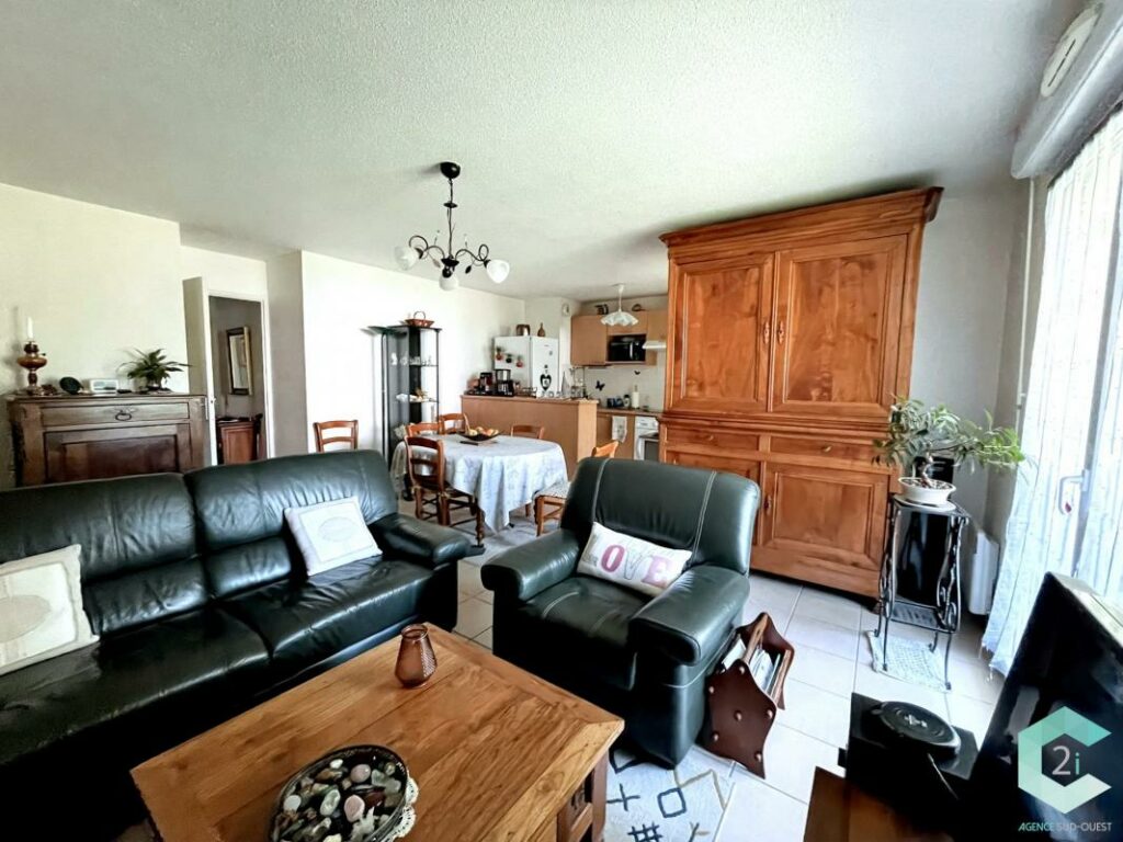 À vendre – Appartement T3 en rez-de-chaussée à Bergerac –