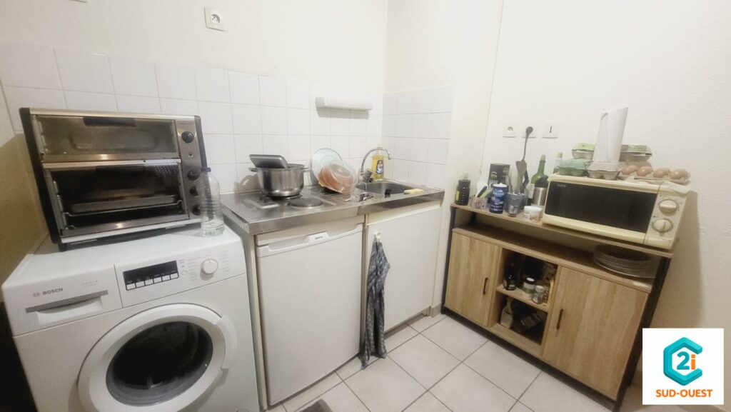 INVESTISSEMENT LOUÉ À AGEN – T1 BIS DE 33 M²