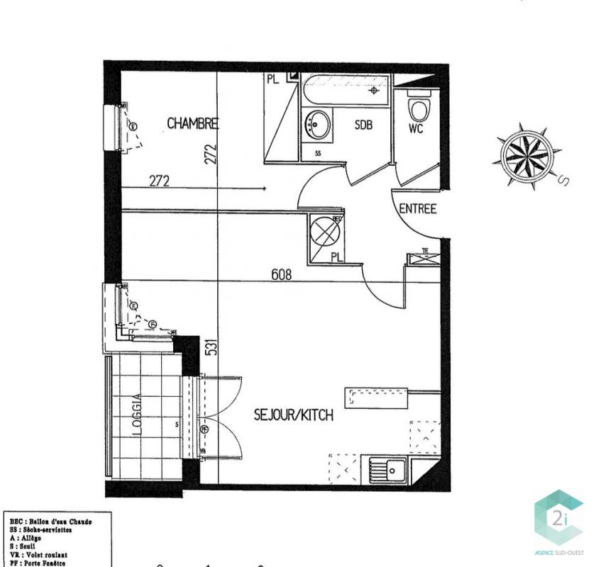 Appartement T2 – Muret