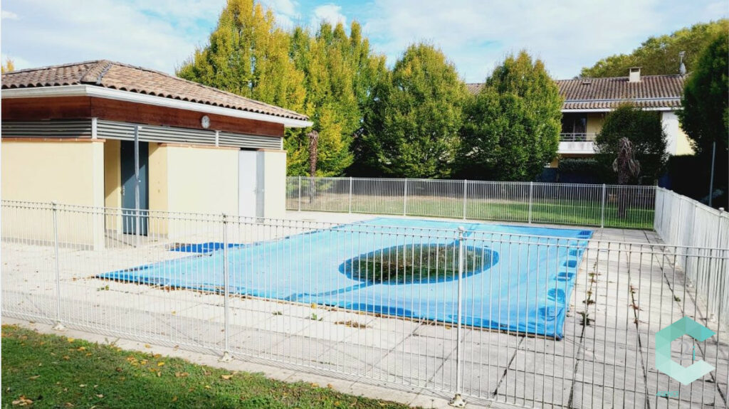 T2 loué – Cazères – Résidence avec piscine